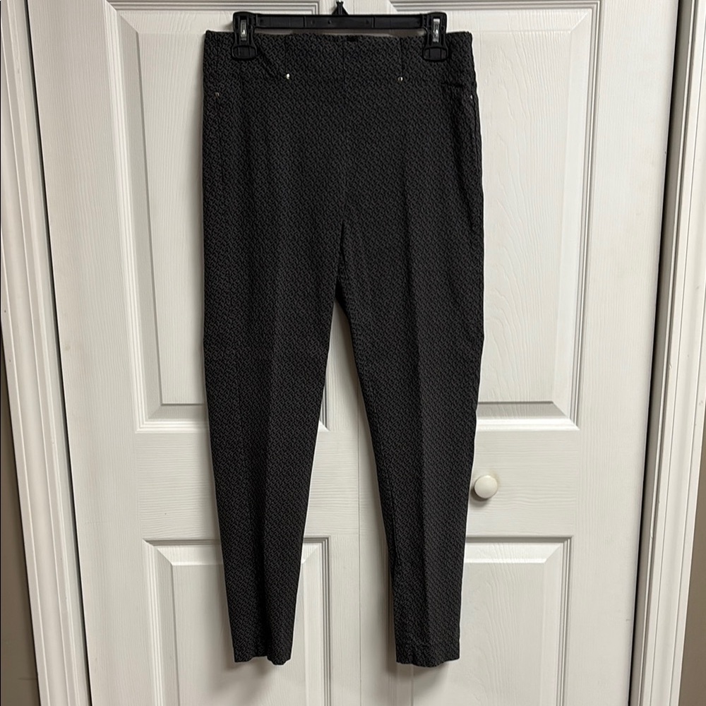 Rafaella Charcoal Textured Pants